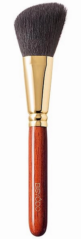 Long Series Highlight Cheek Brush - Angled Type, Brown