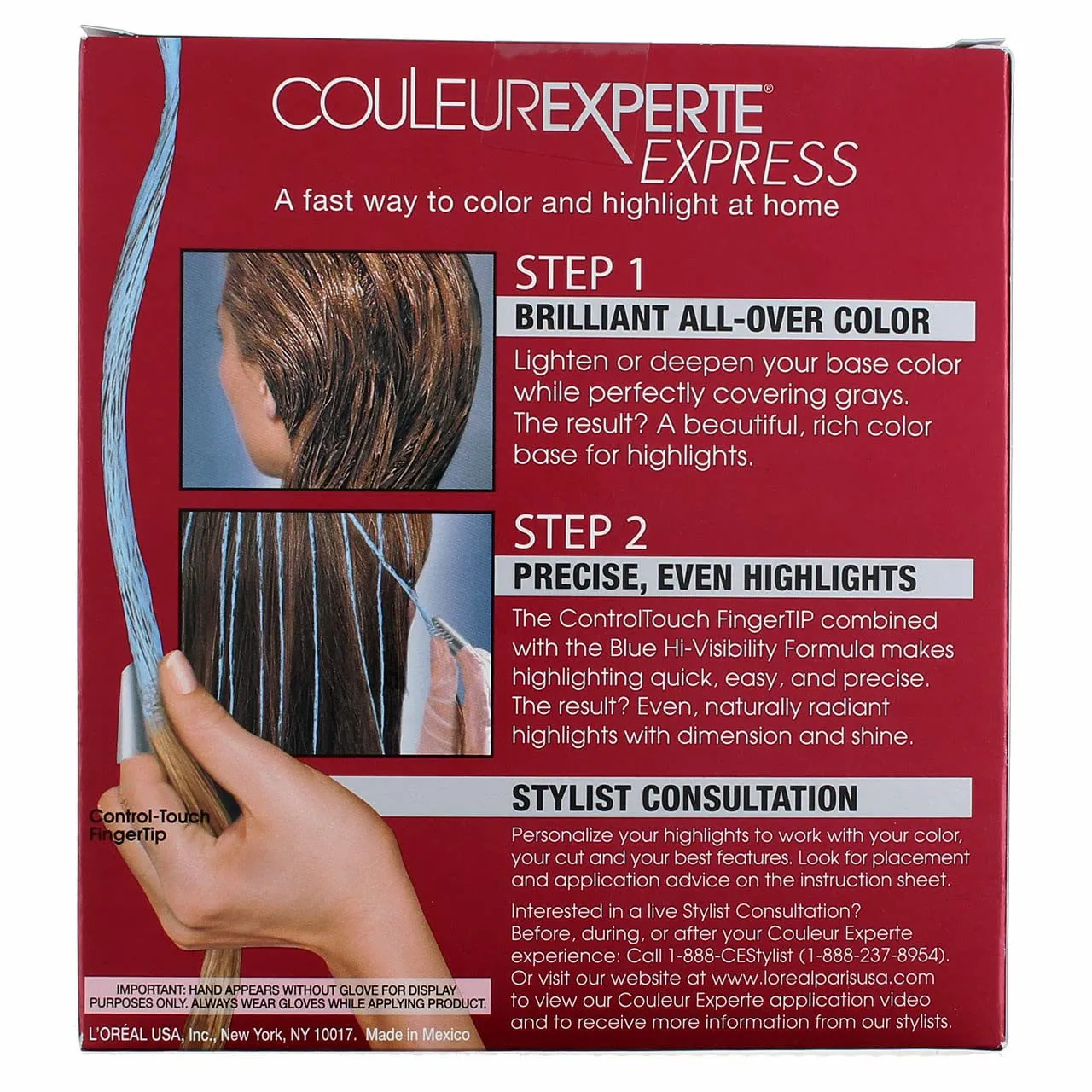 L'Oreal Paris Couleur Experte Color   Highlights in a Flash, Medium Iridescent Blonde - Ice