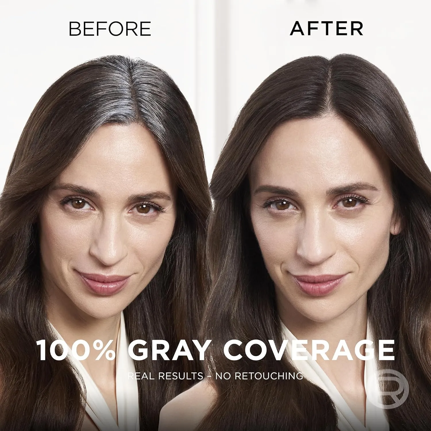 L'Oreal Paris Hair Color Root Cover Up Temporary Gray Concealer Spray Light Brown (Pack of 2) (Packaging May Vary)