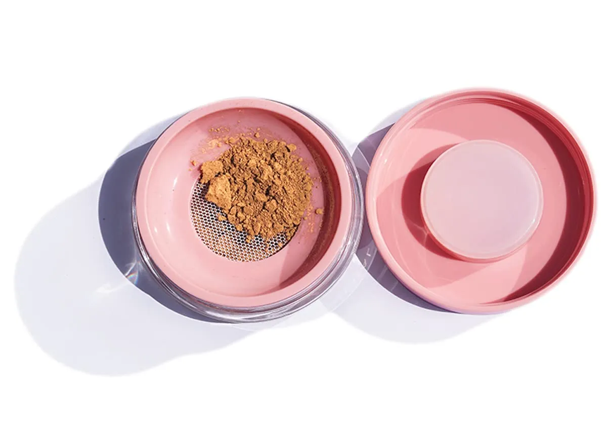 Loves-You-Back 3in1 Mineral Powder Foundation (CARAMEL 4) | Designed for Acne-Prone, Sensitive Skin | Hyperpigmentation | Covers Dark Circles | 3IN1 - Concealer, Foundation   Powder
