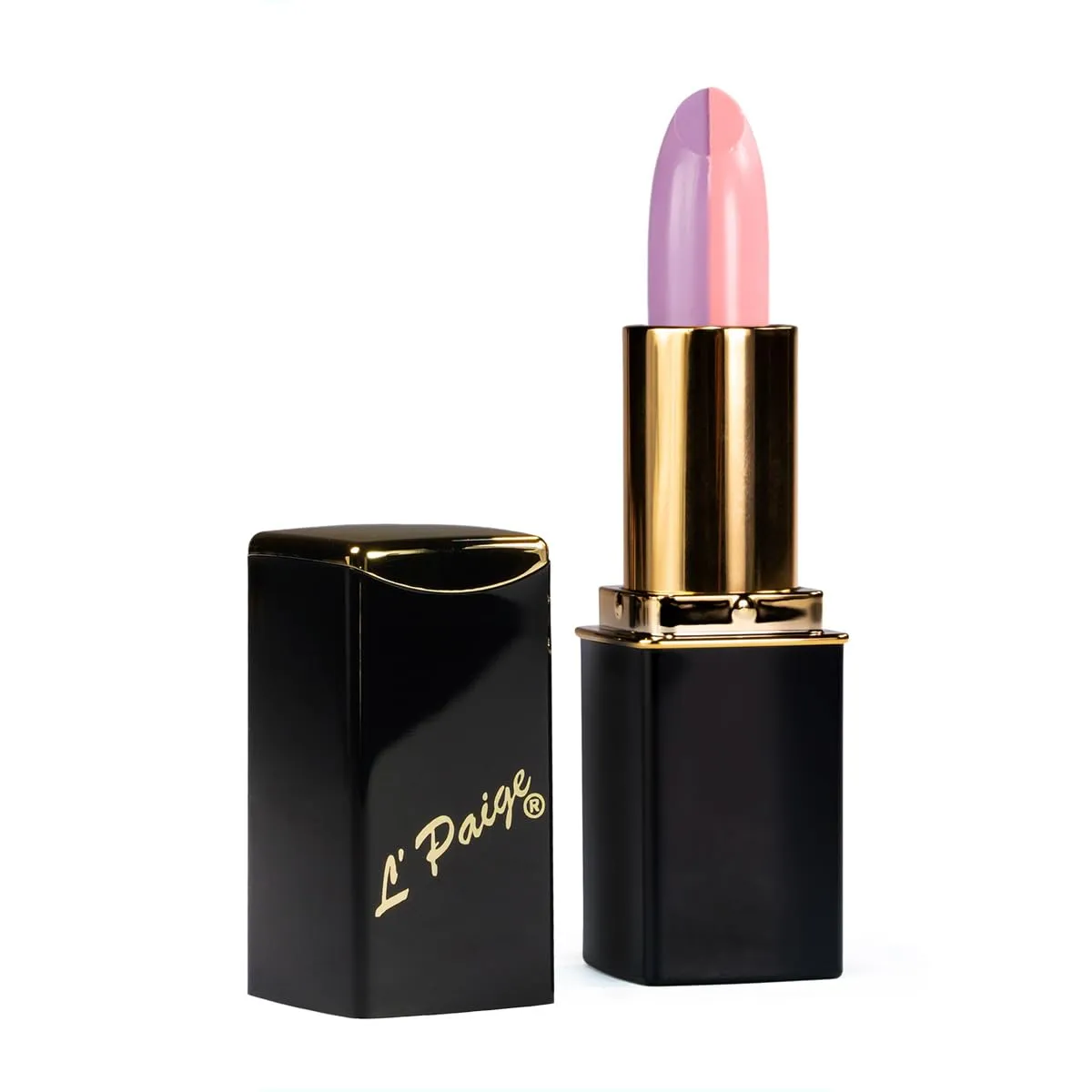 L'Paige L08 - PINK/ORCHID Split-Stick Lipstick | Aloe Vera Based, Long-lasting, Moisturizing