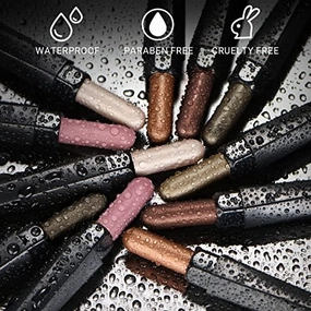 LUXAZA 6PCS Neutral Brown Eyeshadow Stick Set