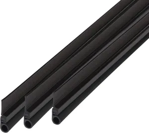 M-D Building Products 43305 Brown Aluminum and Vinyl Cinch® Self-Adhesive Top and Sides Door Seal Kit