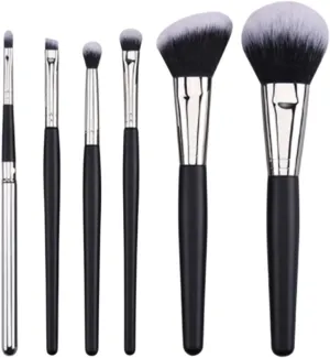 Make Up Brushes Set Makeup Brush Set 6 Pieces for Concealer Eye Shadow Blush Face Contour Makeup Brush Makeup Tools Set