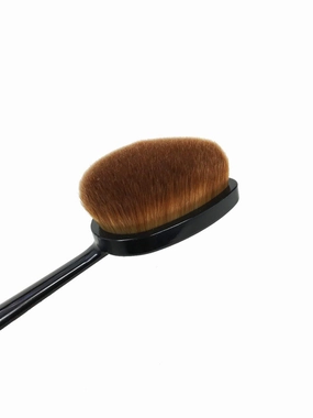 Make Up Contour Brush - Black - Oval Style (SB 21) Vegan & Cruelty Free