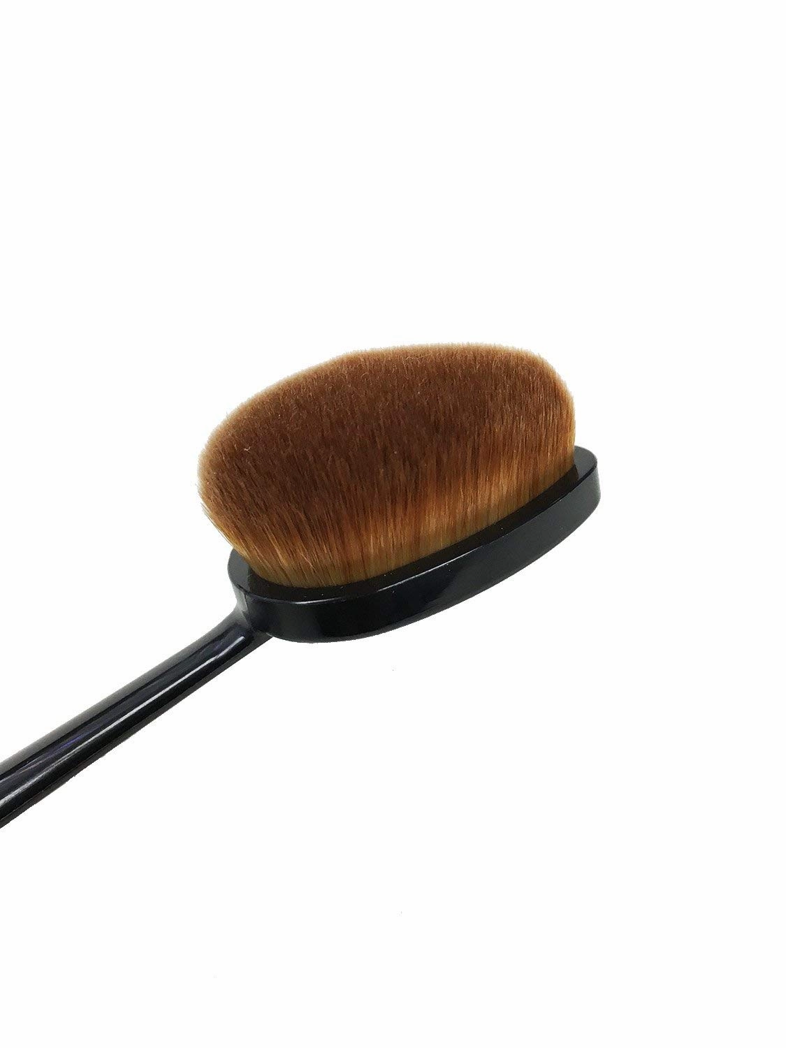 Make Up Contour Brush - Black - Oval Style (SB 21) Vegan & Cruelty Free