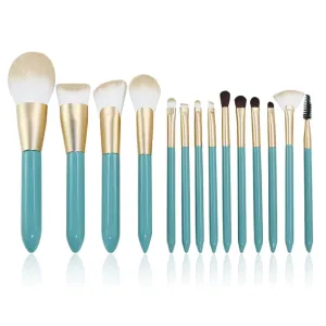 Makeup brush set 14 pieces full set of powder eye shadow beauty tools