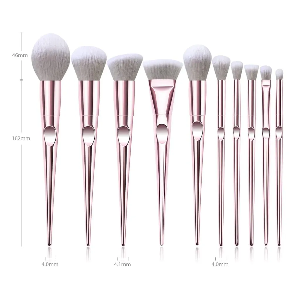 Makeup Brush Set Eyeshadow Eyeliner Lip Cosmetic Face Eye Shadow Eyeliner Powder Brush Makeup Beauty Tool 10pcs
