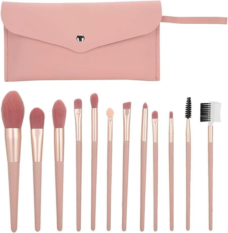Makeup Brush Set Soft Hair Powder Base Eyeshadow Concealer Lip Brush Cosmetic Tool for Eyeshadow, Eyebrow, Eyeliner, Blending
