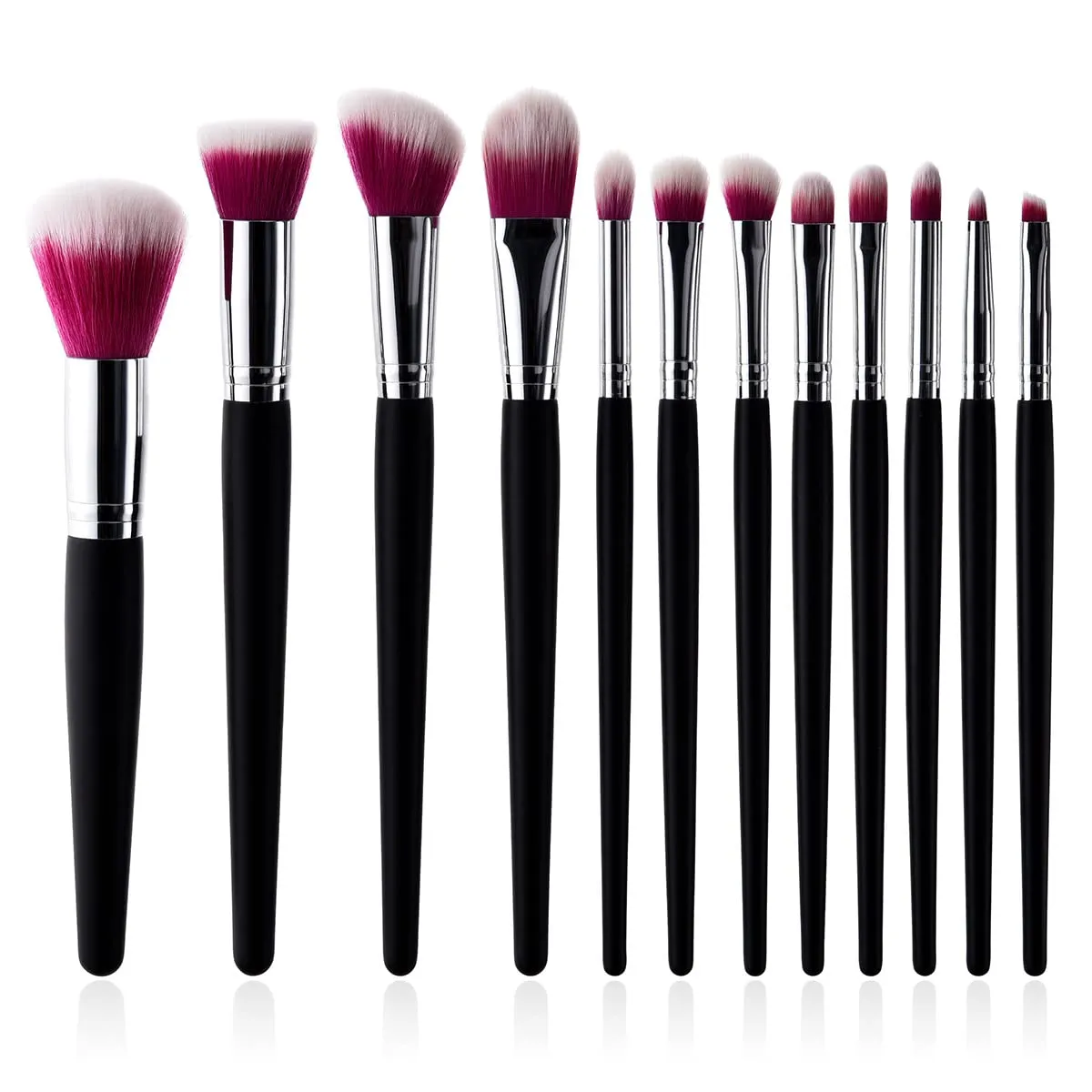 Makeup Brush Set Solid Makeup Brushes, Soft Colorful Premium Synthetic Fiber Face Make Up Brush Kit for Foundation Powder Blush Contour Eyeshadow Concealer Applicator Brush Tools 30-5