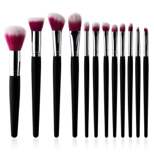 Makeup Brush Set Solid Makeup Brushes, Soft Colorful Premium Synthetic Fiber Face Make Up Brush Kit for Foundation Powder Blush Contour Eyeshadow Concealer Applicator Brush Tools 30-5