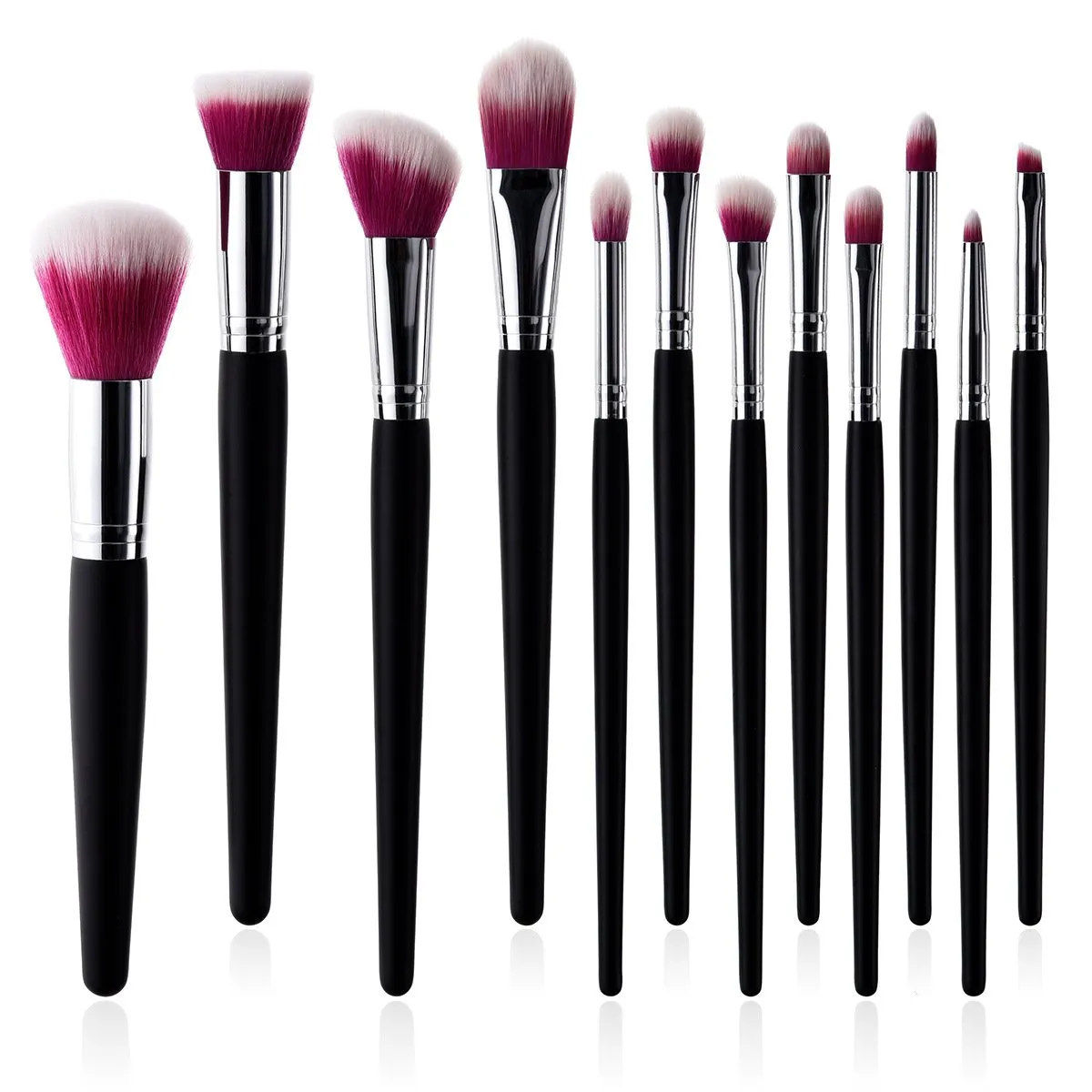 Makeup Brush Set Solid Makeup Brushes, Soft Colorful Premium Synthetic Fiber Face Make Up Brush Kit for Foundation Powder Blush Contour Eyeshadow Concealer Applicator Brush Tools 30-5