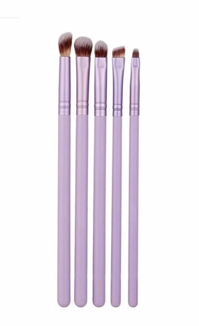 Makeup Brush 5 Pieces Multifunctional Eye Shadow Brush Soft Makeup Tools Non-irritating Synthetic Fiber Bristles Beauty