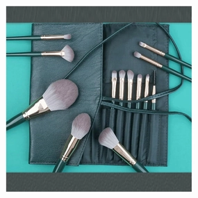 Makeup brush set, soft, 13 pieces, portable eye shadow brush, powder blusher brush, beauty tool