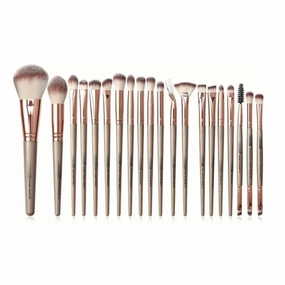 Makeup Brushes Set 20Pcs, Professional Cosmetics for Face Eyeshadow Eyebow Eyelash Lip Highlighter Powder Make Up Brush Kit Tools, Full Set Beauty Tools