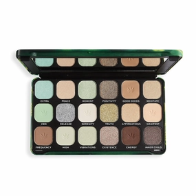 Makeup Revolution, Forever Flawless, Eyeshadow Palette, Chilled Vibes, 19.8g