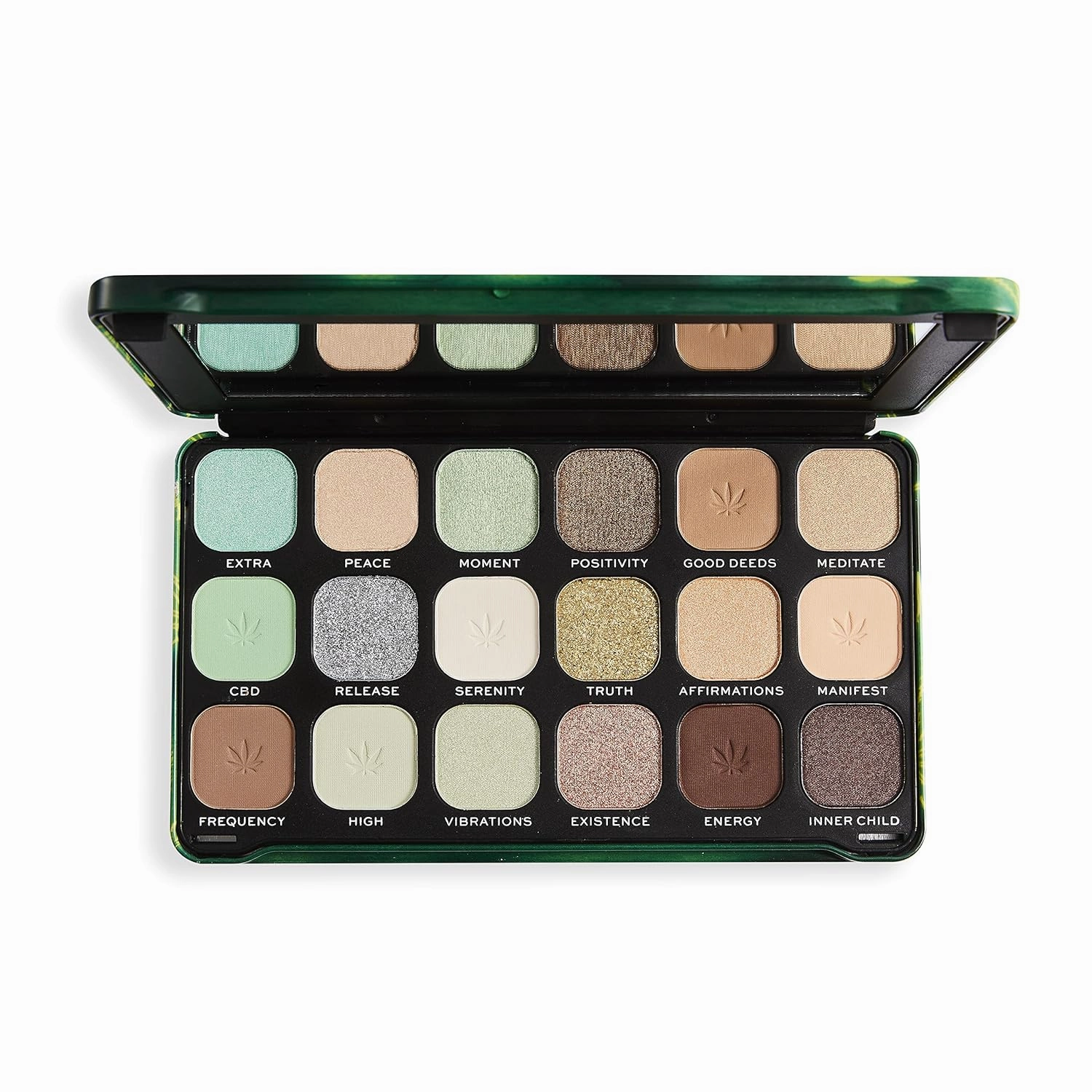 Makeup Revolution, Forever Flawless, Eyeshadow Palette, Chilled Vibes, 19.8g