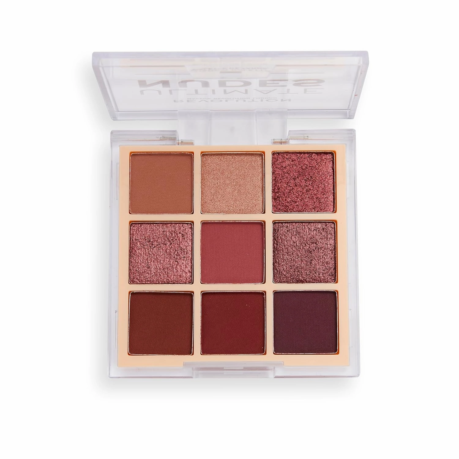Makeup Revolution, Ultimate Nudes, Eyeshadow Palette, Dark, 8.1g
