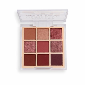 Makeup Revolution, Ultimate Nudes, Eyeshadow Palette, Dark, 8.1g