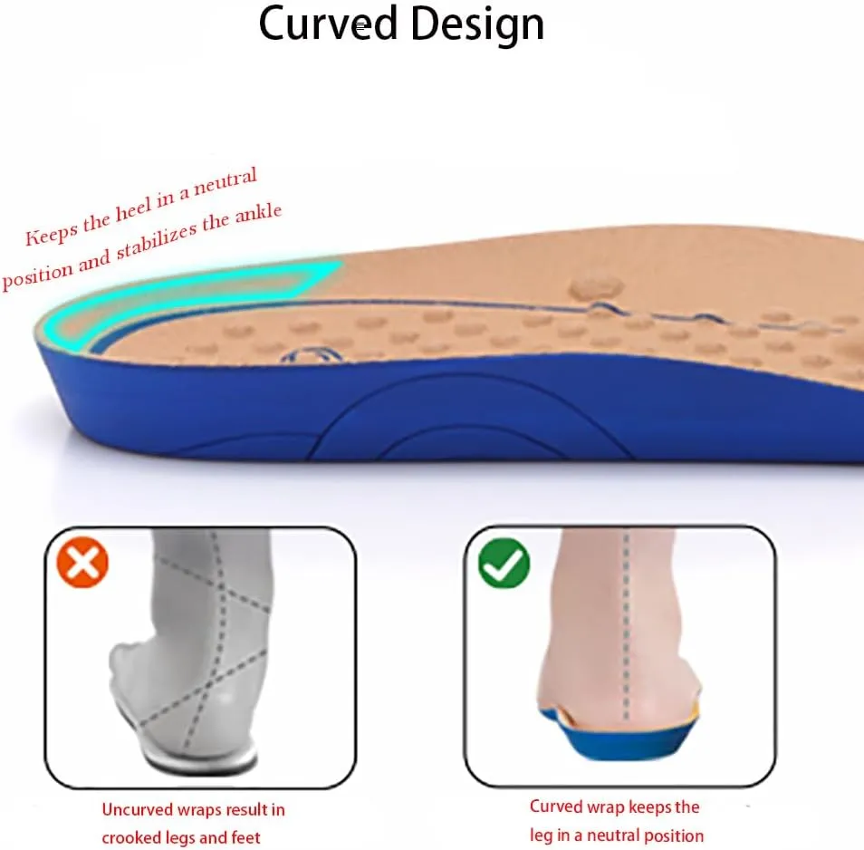 Massaging Insoles Shock Absorption and Reinforced Arch Support Improve Immunity for Middle-Aged and Elderly(4.5 M US Men/6.5 M US Women, Brown 37)