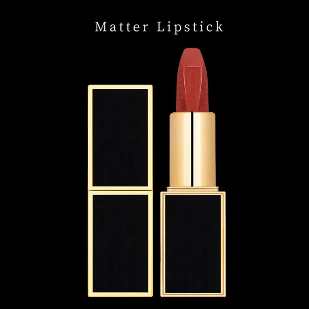 Matte LipStick Multiple Colos Long Lasting Waterproof Lip Makeup No Fade Pigmented Lip Stick Cosmeitc Gift for Girls and Women (03#P)