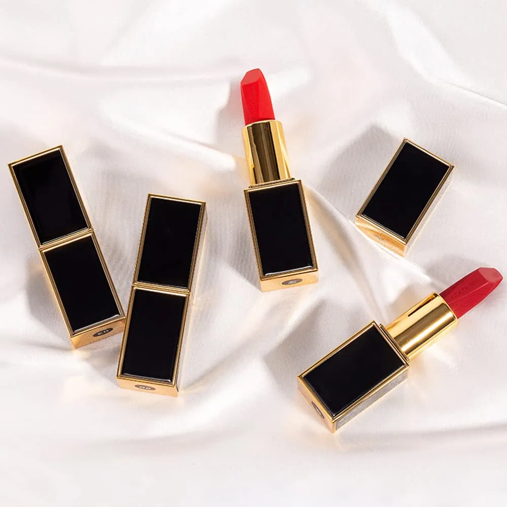 Matte LipStick Multiple Colos Long Lasting Waterproof Lip Makeup No Fade Pigmented Lip Stick Cosmeitc Gift for Girls and Women (03#P)
