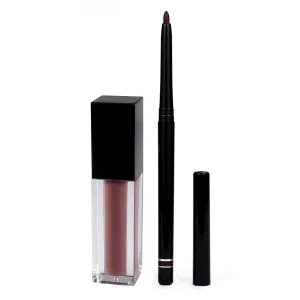 Matte Liquid Lipstick, 10 Colos Ladies Matte Liquid Lipstick Long Lasting Waterproof Velvet Lip Gloss Set Pigmented Lip Makeup Gift for Girls and Women (06#)