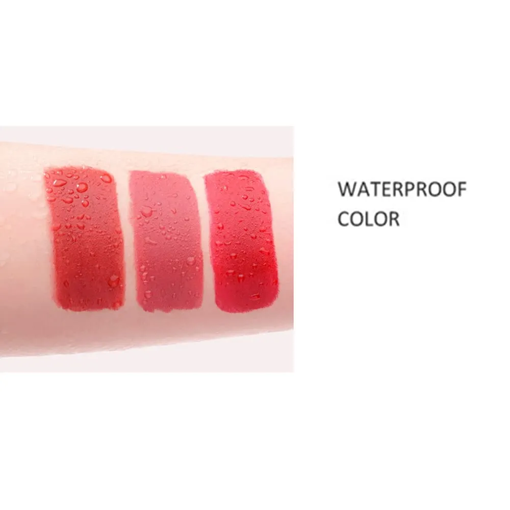Matte Liquid Lipstick, Ladies Matte Liquid Lipstick Long Lasting Waterproof Velvet 8 Colors Red Lipstick Lip Gloss Set Pigmented Lip Makeup for Girls and Women Gift (06#)
