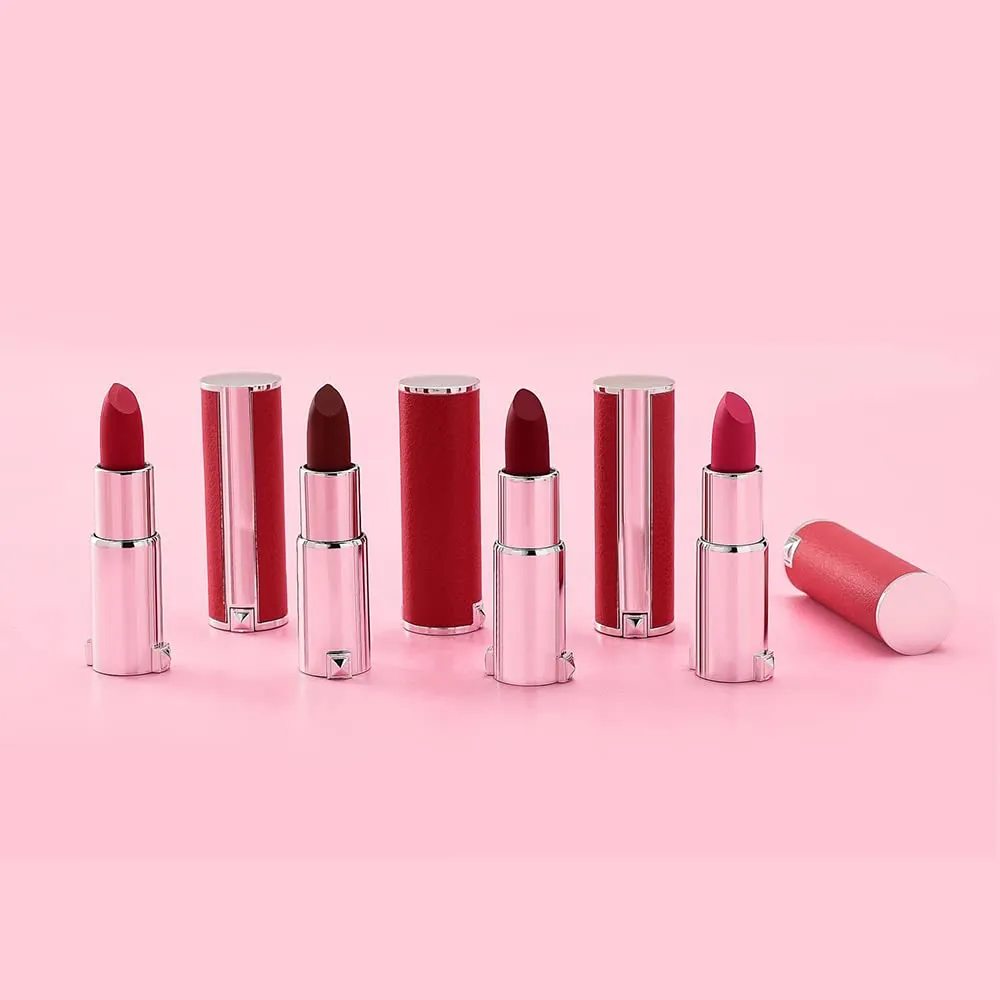 Matte Liquid Lipstick, Ladies Matte Liquid Lipstick Long Lasting Waterproof Velvet 8 Colors Red Lipstick Lip Gloss Set Pigmented Lip Makeup for Girls and Women Gift (06#)