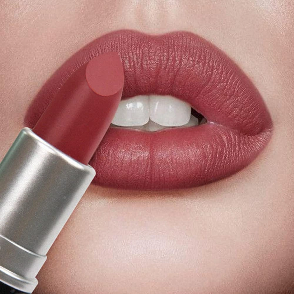 Matte Waterproof LipStick, 14 Colors Long Lasting Lip Makeup No Fade Pigmented Lip Stick Cosmeitc Gift for Girls and Women (11#)
