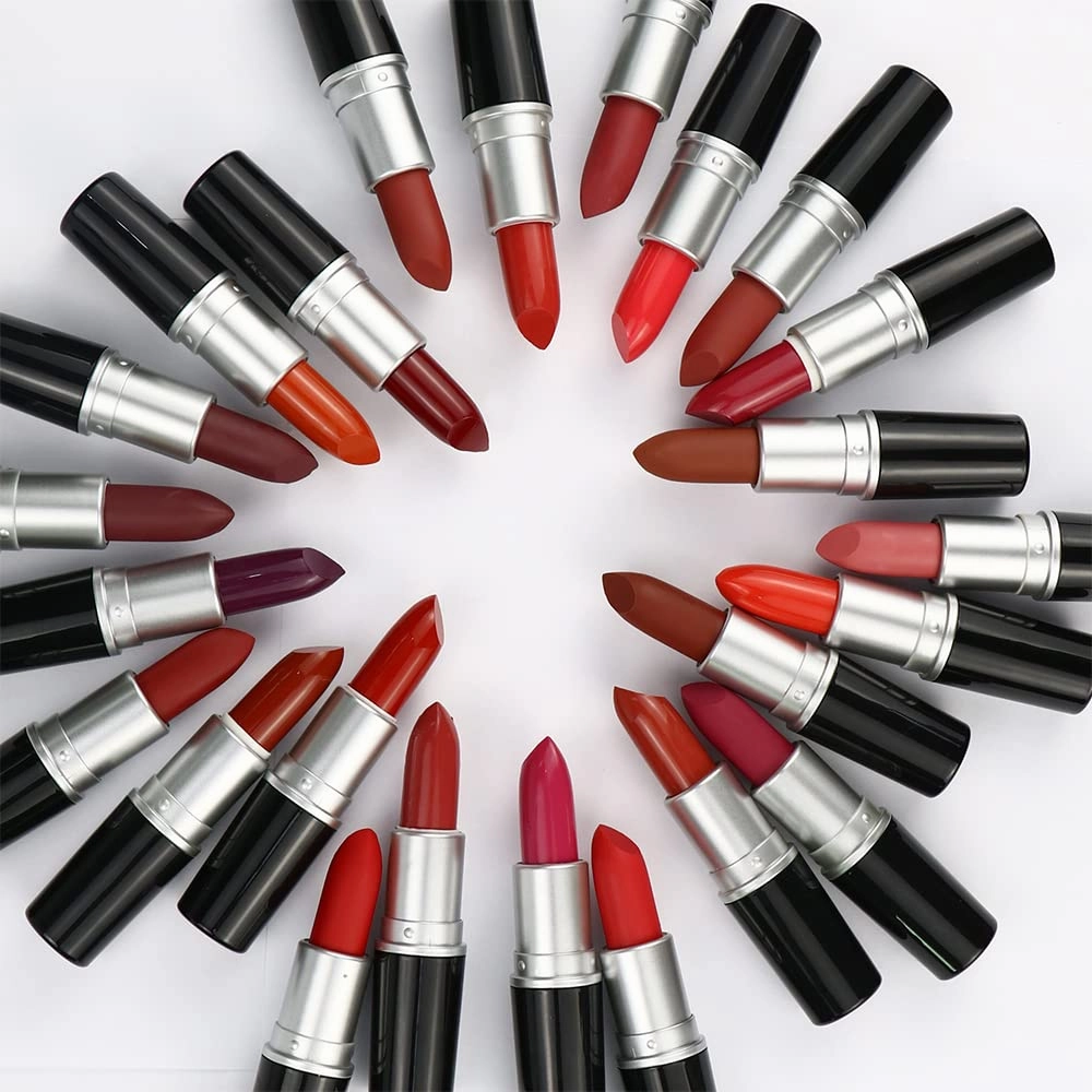 Matte Waterproof LipStick, 14 Colors Long Lasting Lip Makeup No Fade Pigmented Lip Stick Cosmeitc Gift for Girls and Women (11#)