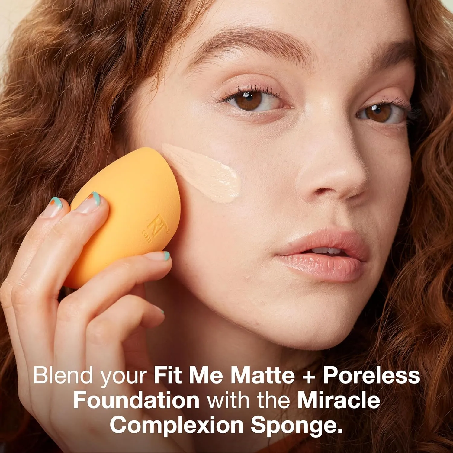 Maybelline Fit Me Matte   Poreless Liquid Foundation and Real Techniques Makeup Sponge Bundle, Includes 1 Foundation in Fair Ivory and 2 Miracle Complexion Makeup Sponges