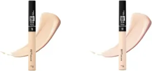 Maybelline New York Fit Me Liquid Concealer Makeup Bundle with Light and Fair Shades