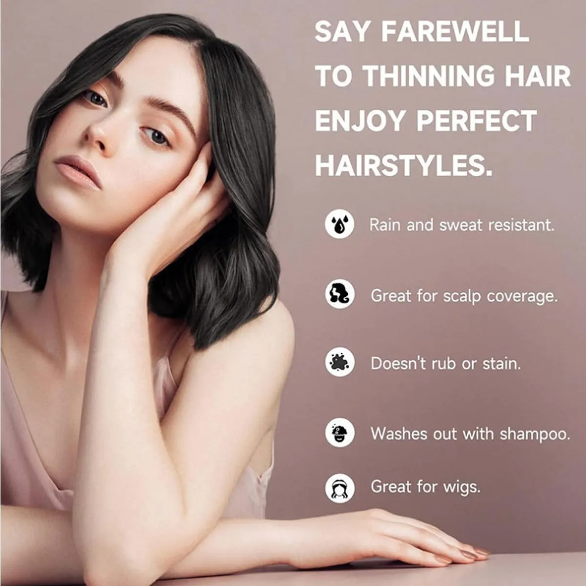 Maycheer Hairline Powder for Women, Maycheer Magic Root Cover Up, 14 Colors May Cheer Hair Rich Shading Powder, Maycheer Pang Pang Hair Shadow (#5 Dark Blonde, one size)