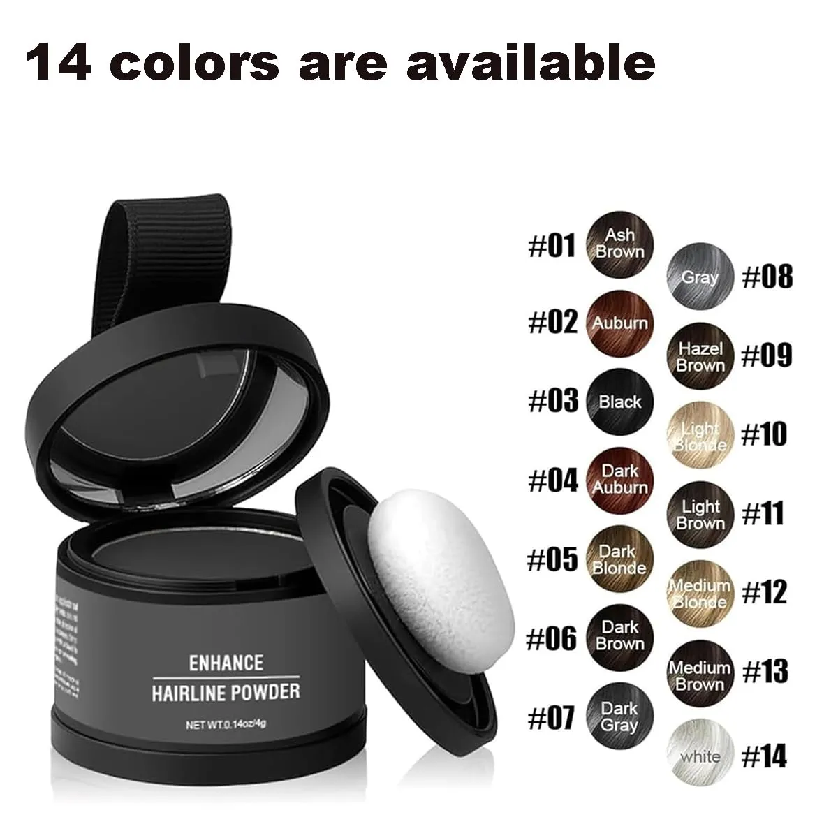 Maycheer Hairline Powder for Women, Maycheer Magic Root Cover Up, 14 Colors May Cheer Hair Rich Shading Powder, Maycheer Pang Pang Hair Shadow (#5 Dark Blonde, one size)