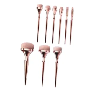 Mikinona Makeup Brush Set Double Sided Blush and Eye Brushes Perfect for Travel