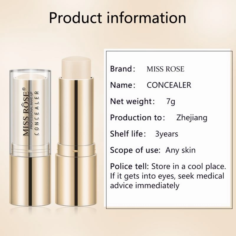 Miss Rose Makeup Full Coverage Concealer