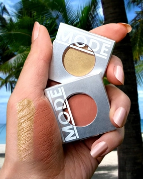 MODE Matte Terracotta Brown Eyeshadow Absolute REGAL ROMANCE High Pigment Long Wear Potent Color, Nourishing Natural Pressed Powder Eye Shadow Single Compact, Vegan, Cruelty Free
