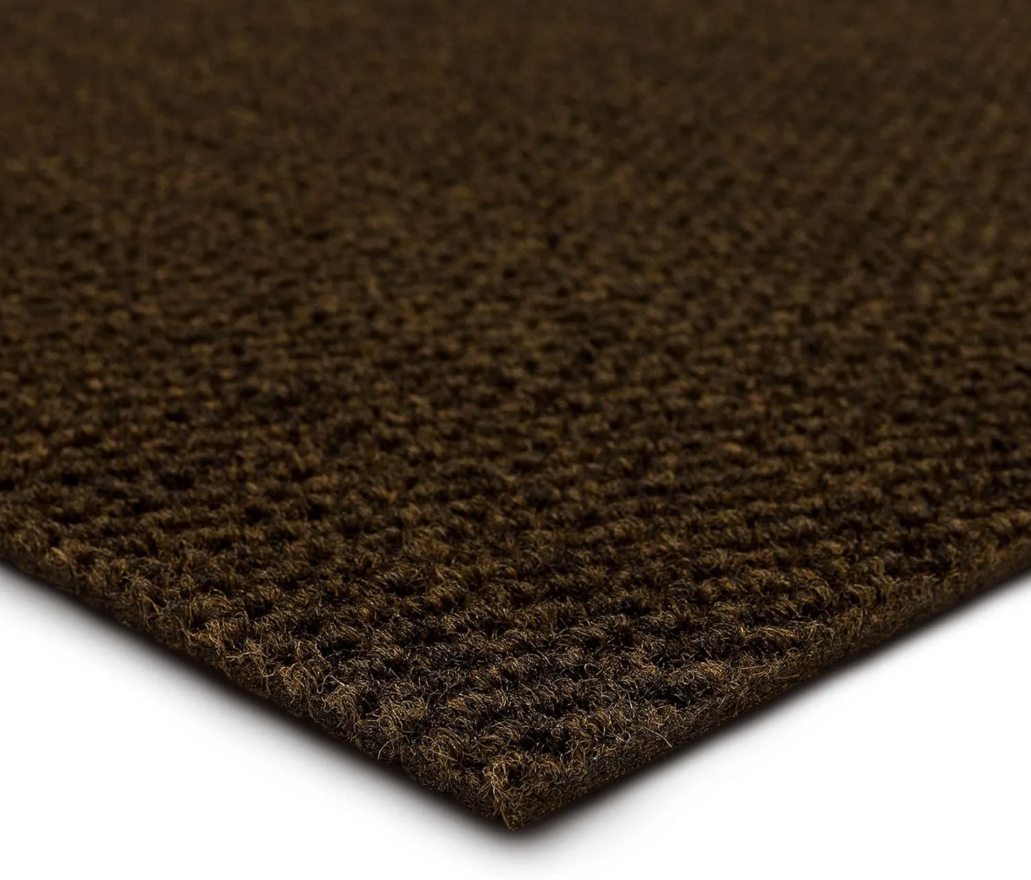 Mohawk Home 24" x 24" Indoor/Outdoor 0.25" Pile Height, Peel and Stick Carpet Tile, Brown Polyester, (10 Tiles) (40 sqft/Box)