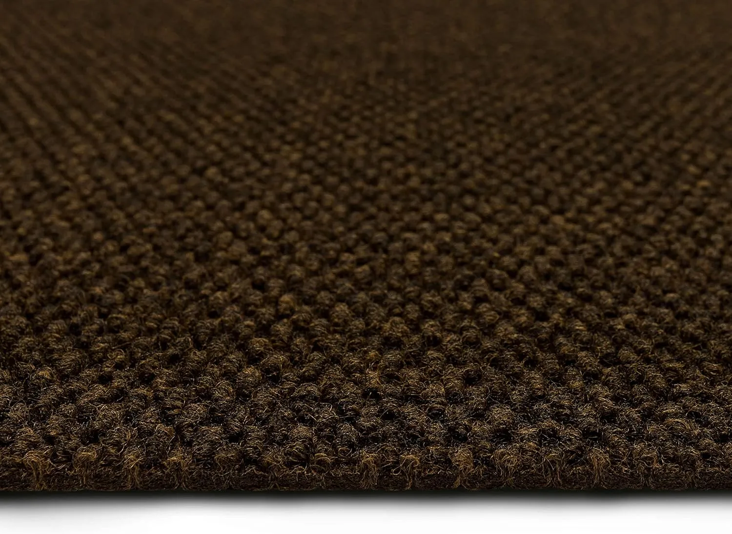 Mohawk Home 24" x 24" Indoor/Outdoor 0.25" Pile Height, Peel and Stick Carpet Tile, Brown Polyester, (10 Tiles) (40 sqft/Box)