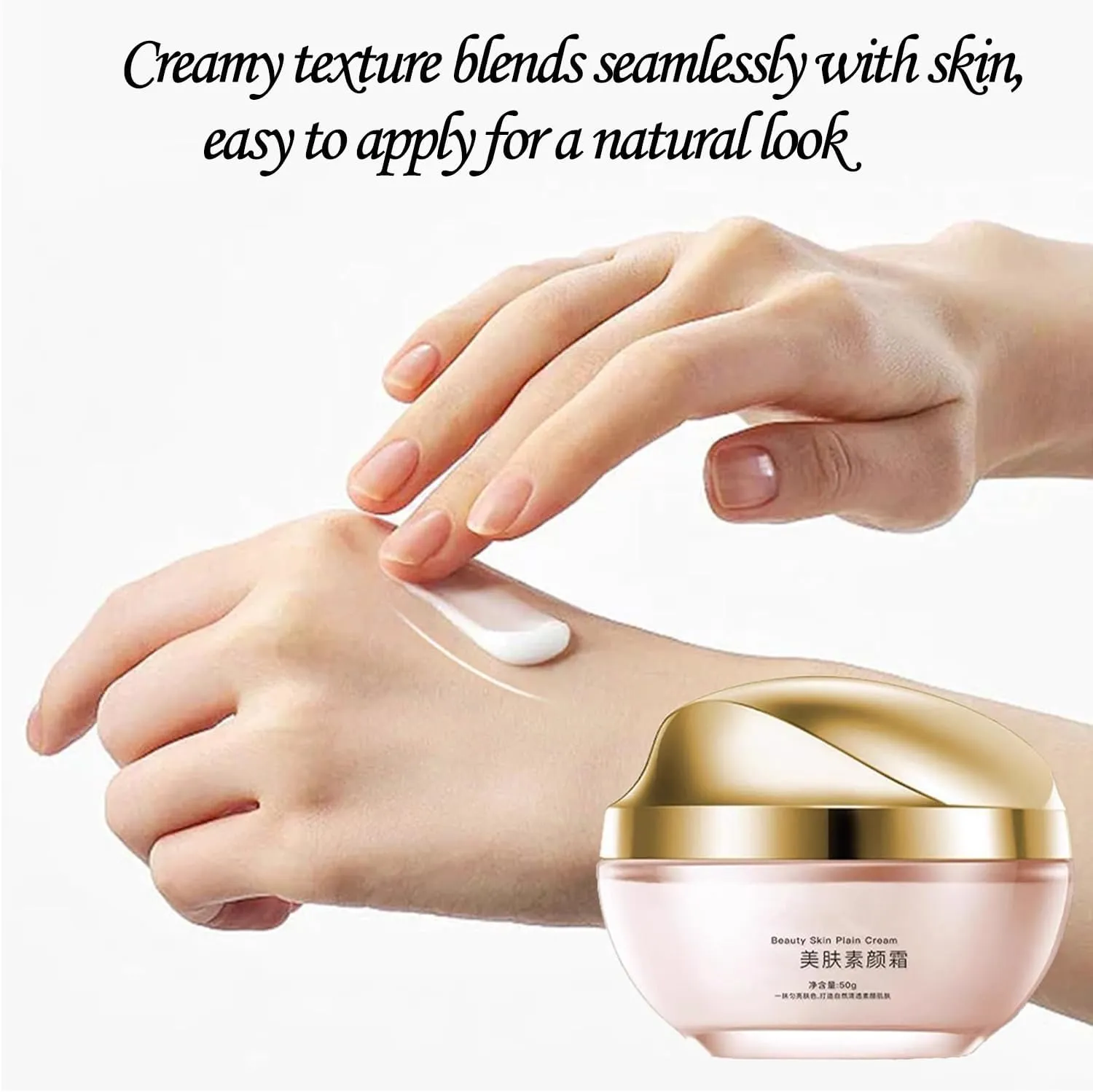 Moisturizing Brightening Concealer Smooth Tone up Cream, Maquillaje Coreano, Correctorlluminador Hidratante Crema Tónica (2PCS)