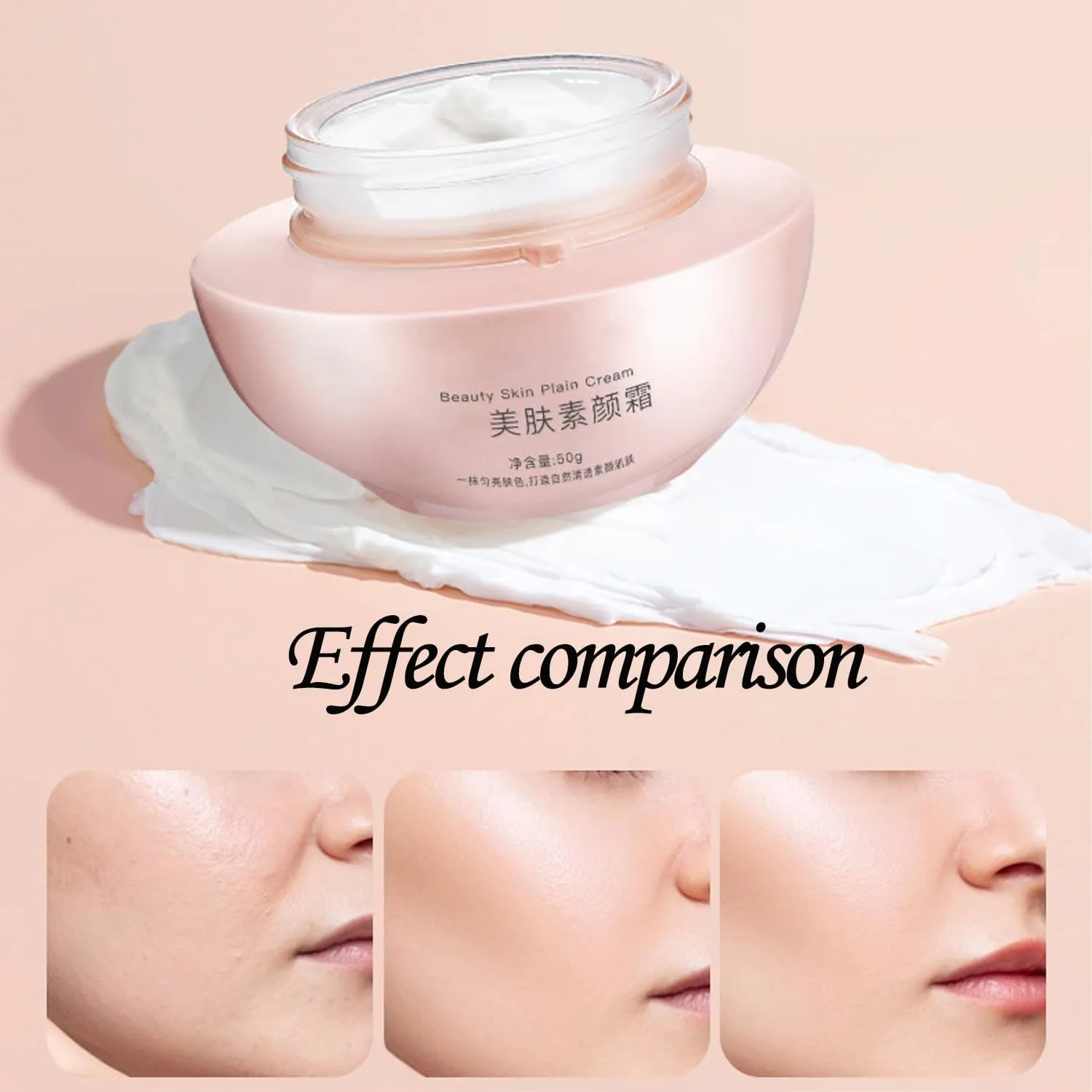 Moisturizing Brightening Concealer Smooth Tone up Cream, Maquillaje Coreano, Correctorlluminador Hidratante Crema Tónica (2PCS)