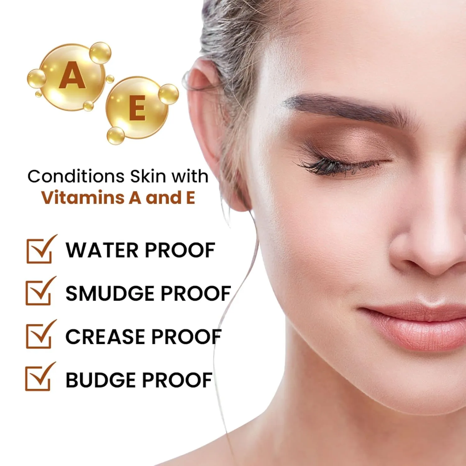 Mommy Makeup Any Wear Creme Eyeshadow - Waterproof, Smudge-proof, Highly Pigmented - Cream Eye Shadow for Eyes, Cheeks & Lips - Oil-free, Paraben-Free, Cruelty Free (Champagne on Ice)