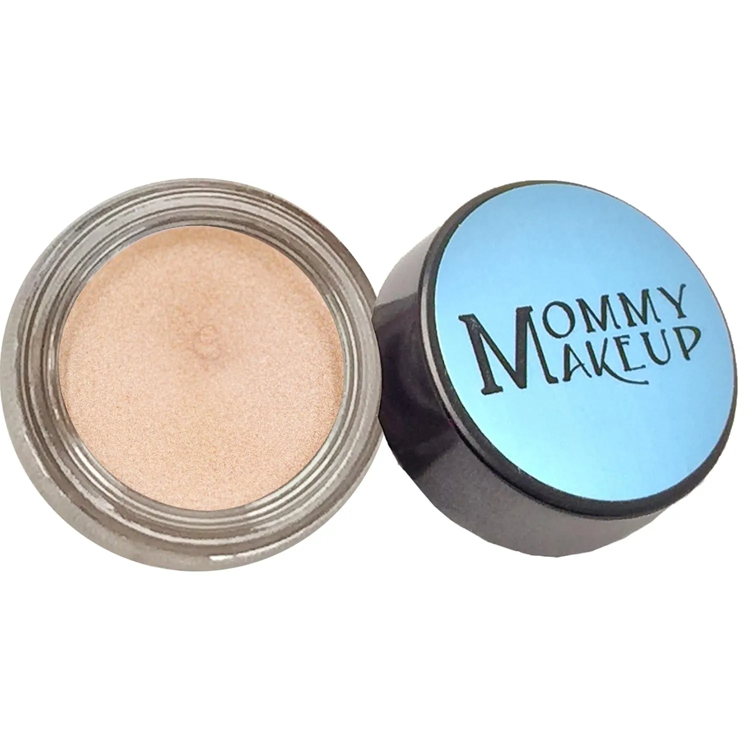 Mommy Makeup Any Wear Creme Eyeshadow - Waterproof, Smudge-proof, Highly Pigmented - Cream Eye Shadow for Eyes, Cheeks & Lips - Oil-free, Paraben-Free, Cruelty Free (Champagne on Ice)