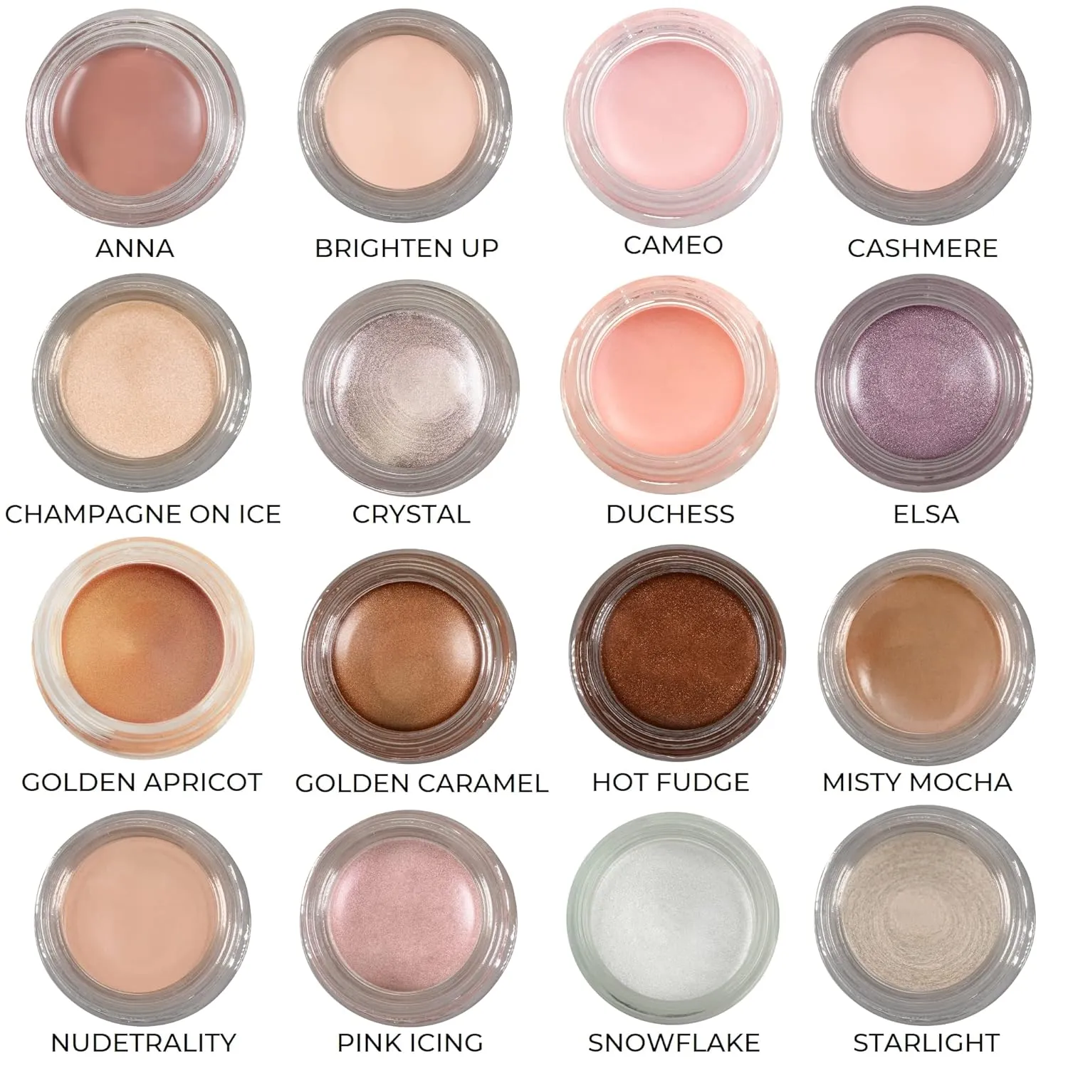 Mommy Makeup Any Wear Creme Eyeshadow - Waterproof, Smudge-proof, Highly Pigmented - Cream Eye Shadow for Eyes, Cheeks & Lips - Oil-free, Paraben-Free, Cruelty Free (Champagne on Ice)