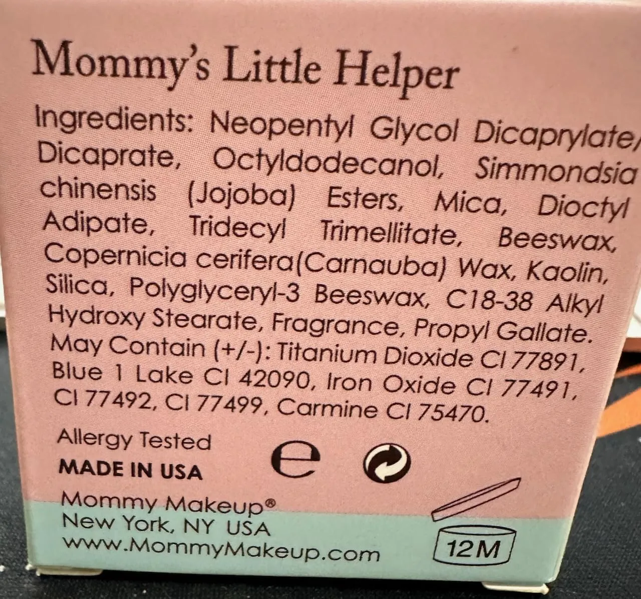 Mommy's Little Helper Concealer in Rested (Medium) - Under Eye Concealer, Face Coverup, Eyeshadow Base | Stays On All Day, Covers Dark Circles, Blemish & Bruises by Mommy Makeup