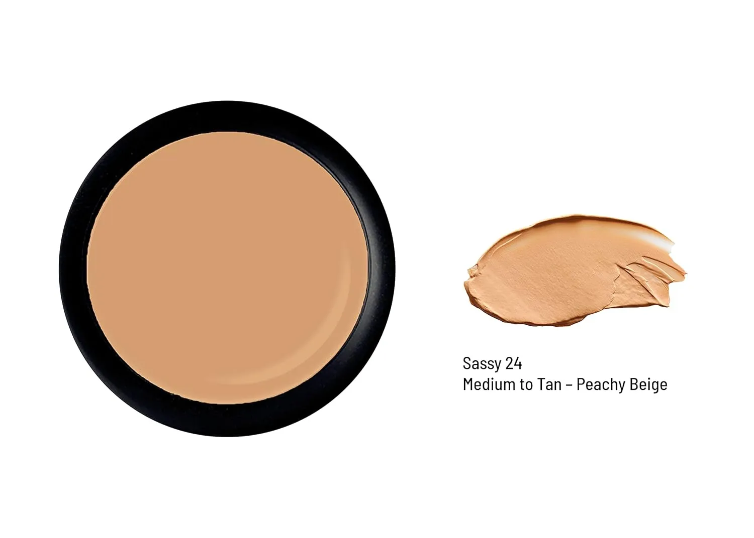 Mom's Secret 100% Natural Concealer, Organic, Vegan, Gluten Free, Cruelty Free, Made in the USA, 0.11 oz. (Sassy 24)