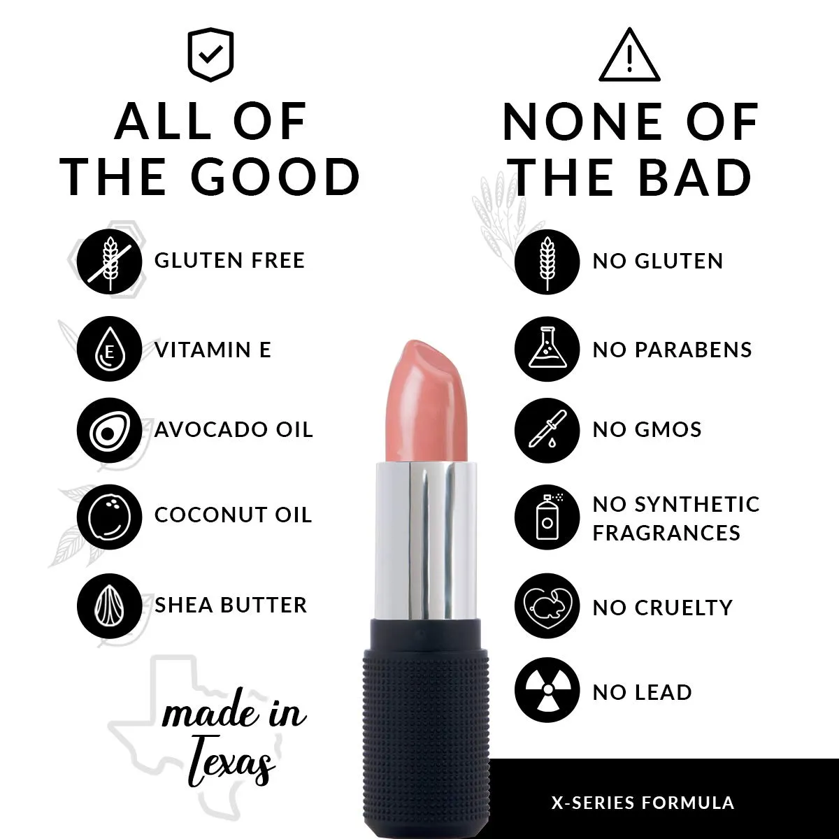 New York Full Body Lipstick for Women - Vegan Gluten Free Organic Lipstick - Creamy Lip Color, Nourishing Lip Makeup w Vitamin E - BROWN NUDE LIPSTICK SHADE