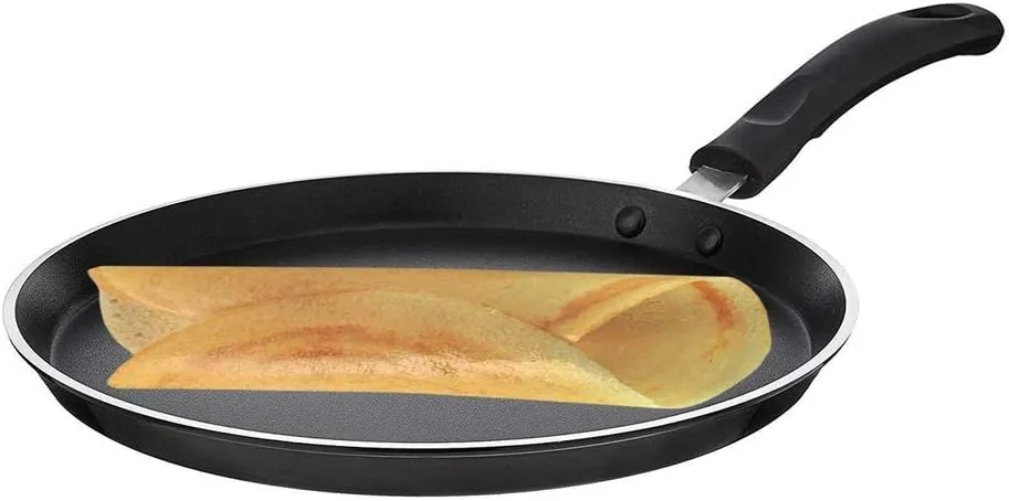 Non Stick Dosa Pan/Tawa, Size 290 mm, Thickness 2.6 mm, Black and Brown