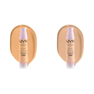 NYX Bare With Me Concealer Serum Bundle - Golden & Beige